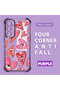 Samsung Galaxy A05S Compatible Transparent Silicone Flutter Protective Case Evil Eye Pattern