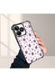 Realme Note 50 4g Compatible Transparent Silicone Flutter Protective Case Strawberry Patterns - 4