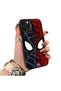 iPhone 16 Pro Max Compatible Silicone Edge Hard Back Anti-Fall Case Spiderman Patterns