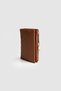 La'Graccio Paris Women's Brase Shiny Handy Wallet Brown - 3