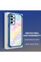 Samsung Galaxy A13 4g Compatible Transparent Silicone Flutter Protective Case Rainbow Patterns - 4