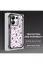 Xiaomi Redmi Note 13 4g Compatible Transparent Silicone Flutter Protective Case Strawberry Patterns - 4
