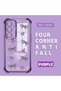 Samsung Galaxy S24 Fe Compatible Transparent Silicone Flutter Protective Case Heart Patterns