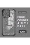 iPhone 14 Pro Compatible Transparent Silicone Flutter Protective Case Heart Patterns