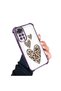 Xiaomi Redmi Note 11 Compatible Transparent Silicone Flutter Protective Case Leopard Patterns - 4