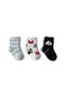 Baby Socks Set, 9-12 Months, 3 Pieces, Crab, Sailboat and Glasses - 2