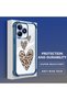 Realme C53 Compatible Transparent Silicone Flutter Protective Case Leopard Patterns - 4