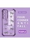 Samsung Galaxy A24 Compatible Transparent Silicone Flutter Protective Case Heart Patterns