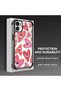 iPhone 11 Compatible Transparent Silicone Flutter Protective Case Evil Eye Pattern - 4