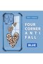 iPhone 15 Pro Compatible Transparent Silicone Flutter Protective Case Leopard Patterns - 3