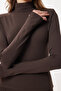 Finger Interlocking Flexible Knitted Fuzo Tights Set Ldn0002 Brown - 4