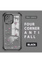 Xiaomi Redmi 10C Compatible Transparent Silicone Flutter Protective Case Heart Patterns