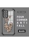 Samsung Galaxy A52/A52S Compatible Transparent Silicone Flutter Protective Case Leopard Patterns - 2