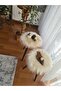 Luxury Plush Round Coaster Set Decorative Table and Coffee Table Cover Set 2 Pieces Decorative Object Coasters - 8