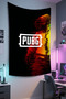 Gamer Wall Cloth, Playstation Xbox – Gaming Themed, High-Quality Fabric, Tapestry Wall Carpet