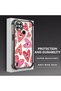 Realme C21 Compatible Transparent Silicone Flutter Protective Case Evil Eye Pattern - 3