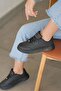 Women's Black Orthopedic Light Sole Casual Sneaker 055 - 6