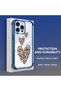 iPhone 15 Pro Max Compatible Transparent Silicone Flutter Protective Case Leopard Patterns - 5