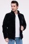 Men's Black Departure Hooded Nova Fabric Water and Windproof Jacket