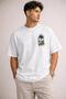 Unisex Oversized Cut Casablanca Short Sleeve Printed T-Shirt - 2