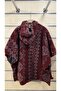 Coat Tile Pattern Floral Pattern Zippered - 5