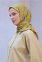 Fresh Signature Pattern Olive Mustard Nova Scarf 1013 - 09 - 2