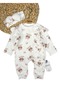 Tiny Dog Baby Girl Romper and Buckle - 2