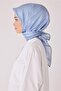 Monogram Patterned Silk Scarf 4061D (Twi̇ll)-80 - 2