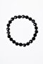 Faceted Black Tourmaline Bracelet - 6