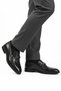 854-t Genuine Leather Black Men's Classic Shoes - 3