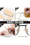 Skin Color Drop Type Glasses Nose Pad Anti-Slip Soft Nose Pad Self-Adhesive (8 Pieces) - 2