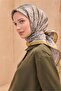 وشاح حريري بنمط عرقي 4101D تويل - 2