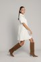 ZIPPER DETAILED KNITWEAR DRESS - 2