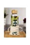 600 ml Glass Flask with Bamboo Lid – Gift with Cloth Cover |   Natural and Eco-Friendly Water Bottle - 3