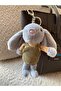 Cat Bag Gray Cute Rabbit Charm - 2