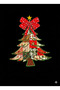 Unisex New Year Christmas Pine Tree Special Design Basic Crew Neck Regular T-Shirt 100% Cotton - 3