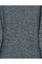 Crew Neck Soft Knit Dress with Waistband - Smoked - 5