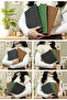 مفكرة مكتبية غير منتظمة من كراميل |   دفتر مخططات مخطط، تصميم بسيط، غطاء مغناطيسي - 3