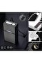 Cigarette box Built-in electric lighter Rechargeable Magnetic capacity 20pcs Modern smart gift. - 2
