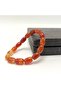 Certified Red Agate Special Cut Natural Stone Misinali Bracelet - 6