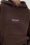Women's Oversized Sweatshirt Hoodie – Hooded , 3 Thread Fleece, Kangaroo Pocket - 4