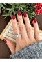 Double Color Drop Stone Ring - 3