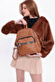 Sofia Washed Leather 4 Compartment Backpack - 2
