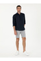 Gray Regular Fit Buy Lace-Up Shorts 50287286-Vr024