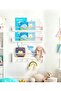 3-Piece Mdf Montessori Shelf & Bookcase Pink Slat - 2