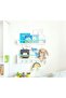 2-Piece Mdf Montessori Shelf & Bookcase Blue Slat - 2
