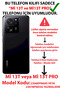 حافظة سيليكون مطبوع متوافقة مع هاتف Xiaomi Mi 13T-13T PRO بنمط صدفة البحر الزرقاء والنجمة - 2