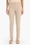 Women's Canvas Pants J8743Az/Bn229 Lt.Brown - 4