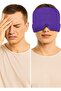 Gel Filled Headband Cold Compress Eye Mask Therapy Band, Purple - 6