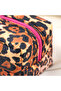 Leopard Patterned Makeup Bag |   Washable Travel Organizer 20X10X10Cm - 4